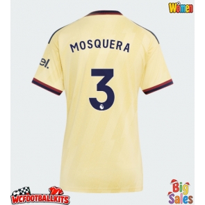 Arsenal Cristhian Mosquera #3 Replica Third Stadium Shirt for Women 2026-27 Short Sleeve